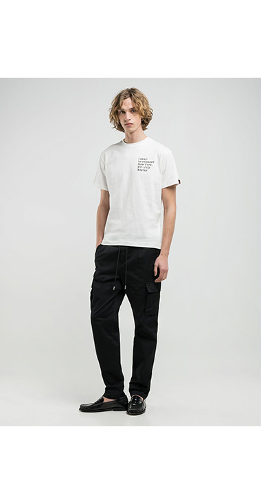 ベーシックジャ－ジーコットンTシャツ 詳細画像 ホワイト 1